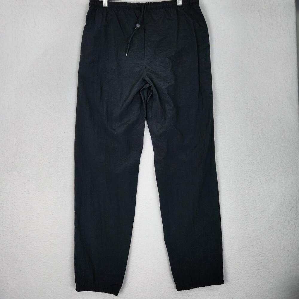 Ocean Equipment Pants Mens Small Black Vintage Track Windbreaker Joggers 90s